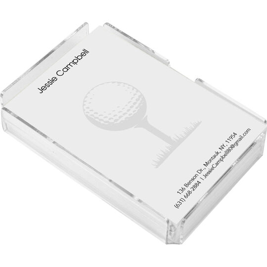 Screened Golf Tee 4x6 Post-it® Notes